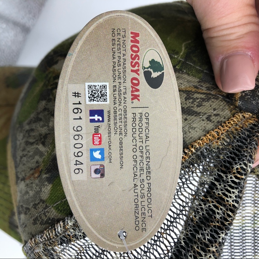 MOSSY OAK Camouflage Hunting Baseball Cap Hat - Picture 7 of 7